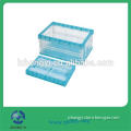 Transparent Plastic Folding Solid Crate